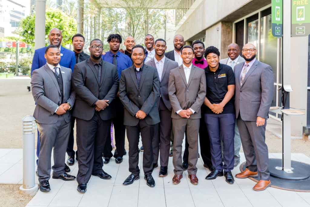 BLOOM program managers and participants