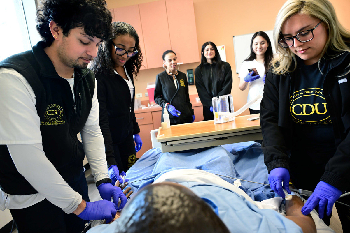 A Mission to Serve: Charles Drew Medical Students Care for Neighbors With Neglected Health Needs