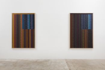 2. Installation shot, Allegiances and Convictions, Luis De Jesus Los Angeles. June Edmonds