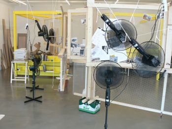 What`s left to its own devices (on reclamation), first phase, 2007, Installation, dimensions variable Dave Hullfish Bailey