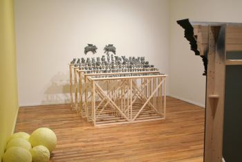 Combined Faulty Acts (installation view), 2008, Installation Shana Lutker