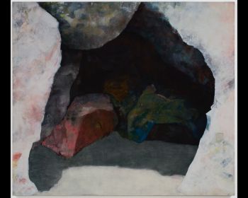 El Dorado, 2006, 68 x 78 in., Flashe on linen Mary K. Weatherford