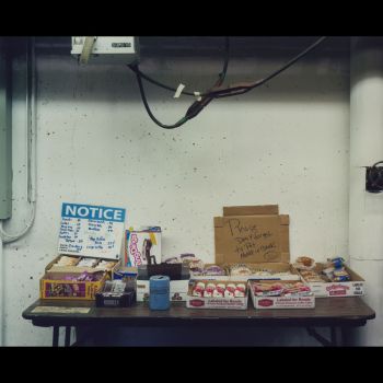 Handley`s Snack Shop, 2008, framed chromogenic print, 50 x 40 in. Sharon Lockhart