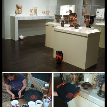 Replica, Replica, for William Randolph Hearst, 2009, Trash from LACMA and paint, 20 in. x 10 in. x 10 in. Liz Glynn