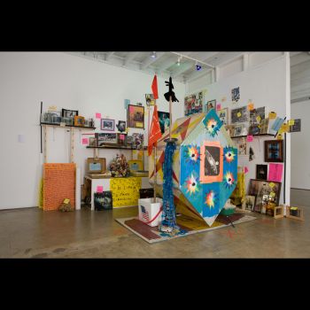 "A Science Fiction Film 1959, 2009, 2019", 2009, Mixed media installation, 8 ft. x 9 ft. x 6 ft. Vincent Ramos
