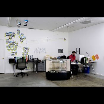 "The Commuter", 2008, Mixed media installation, 8 ft. x 12 ft. x 5 ft. Vincent Ramos
