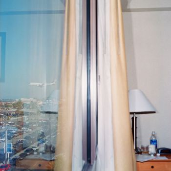 Courtyard By Marriot from Out The Window (LAX), 2005, photography, 27 in. x 27 in. Zoe Crosher