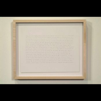 Explosion Drawing #15 (diptych) (detail), 2007, graphite on paper, 8 in. x 10 in. Charles Gaines