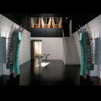 Interrogation by Design, 2010, contents of Woodbury University Gallery Hollywood storage, 15 ft. x 18 ft. x 40 ft. Nate Page