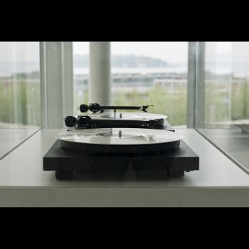 B/W, 2008, 2-sided vinyl record, 12 in. x 12 in. Mungo Thomson