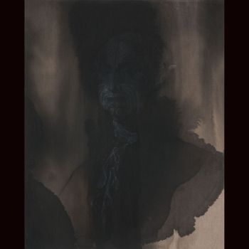 George Washington Cannibalized, 2009, oil on linen, 35 in. x 28 in. x 2 in. Tony de los Reyes