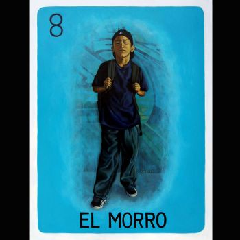 El Morro, 2011, Acrylic on canvas, 40 in. x 30 in. x 2 in. Fabian Debora