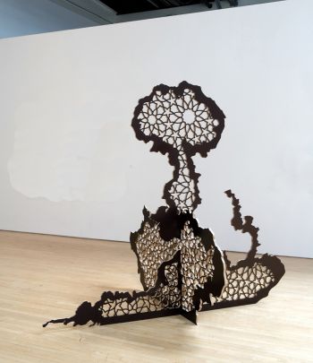 Mashrabeya, 2009, Plywood, 92 in. x 94 in. x 77 in. Sherin Guirguis