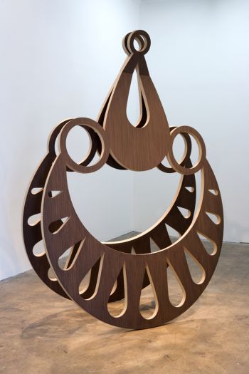 Qasr El Shoaq, 2010, Plywood aluminum and lead, 69 in. x 94 in. x 27 in. Sherin Guirguis