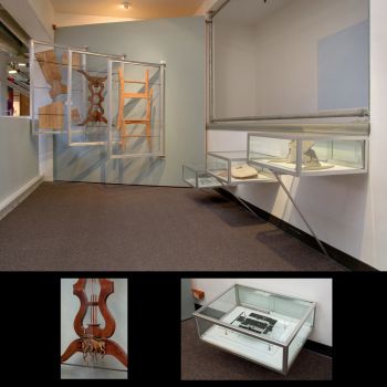 inventory (stack, pile, list), 2008, Aluminum, acrylic, steel, wood, paper, modified room, object, 10 ft. x 12 ft. x 15 ft. John David O'Brien