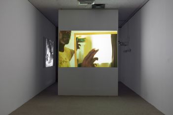 “Untitled”, 3 Channel HD Raw video installation, Installation view Los, 2012 Nicole Miller