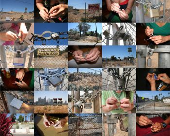 The Art of Lockpicking, The Lockpicking of Art, 2010, Photograph, 40 in. x 36 in. Sandra de la Loza