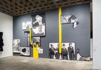 Theme Time Drawings, 2013-2014, installation at 2014 Whitney Biennial, Whitney Museum of American Art, NY, 17 ft x 30 ft Karl Haendel