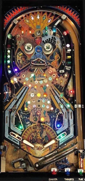 The Beast (Pinball Machine), 2015, multimedia installation, 26" x 56" x 43" Beatriz Cortez