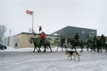 Riding into Timber Lake, 2004, photography, variable size Ken Marchionno