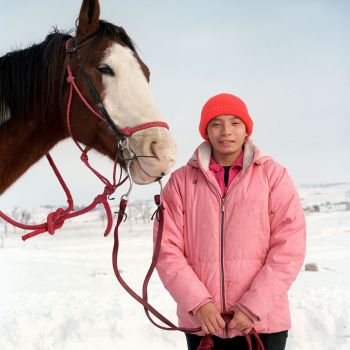 Selena Tail, Wounded Knee, 2015, photography, variable size Ken Marchionno