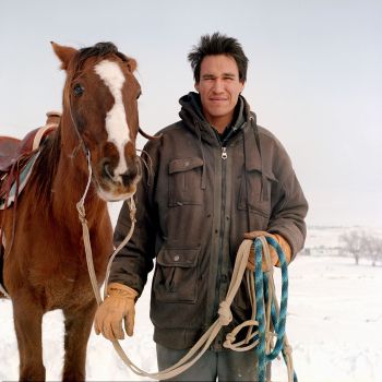 Waylon Belt Sr., Wounded Knee, 2015, photography, variable size Ken Marchionno