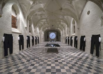 Installation View, UNTITLED PERIOD PIECE, 2016, Vleeshal, Middelburg, Netherlands, dimensions variable Amanda Ross-Ho