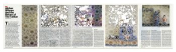 Geometries IX, 2011, TIME Magazine, 39 3/8 in x 10 ½ in Samira Yamin