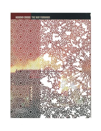 (Geometries) Fire II, 2017, TIME Magazine, 7 7/8 in x 10 ½ in. Samira Yamin
