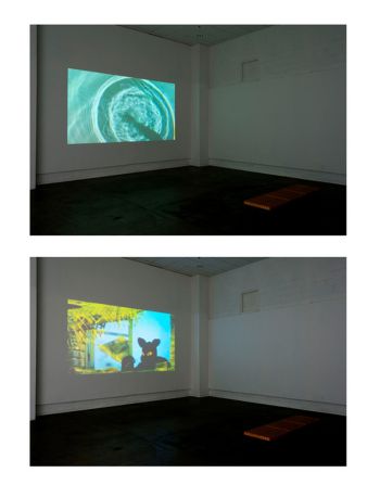 Mixtape: Goodbye street, Goodbye home; 2015; video; still from the installation Shagha Ariannia