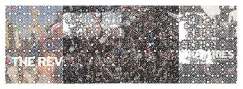Geometries XIX, 2014; hand cut TIME Magazine; 10.5 in. x 32.5 in. Samira Yamin