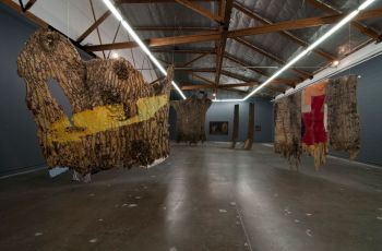 My Veins Do Not End In Me; 2018; multi-generational installation at the Mistake Room; Los Angeles, CA Eddie Rodolfo Aparicio