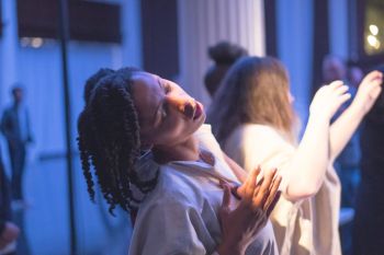 Gifts of the Spirit; 2018; automatic writing-driven installation and opera; choir Ron Athey