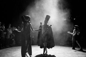 Incorruptible Flesh: Messianic Remains; 2014; performance with Egyptology-themed costumes “appropriating Kenneth Anger” Ron Athey