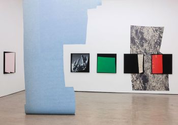 Installation view of Dirty Kitchen; 2014; The Modern Institute; Glasgow, Scotland; dimensions variable Kim Fisher