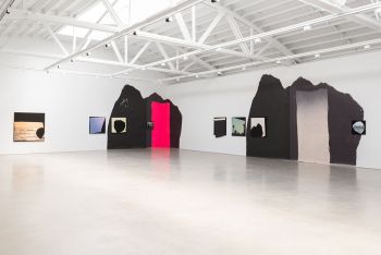 Installation view of If...We; 2017; Shane Campbell Gallery; Chicago, IL; dimensions variable Kim Fisher