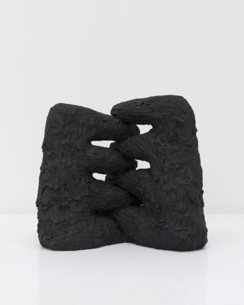 Interlocking Combs; 2018; ceramic; 16 in. x 17.5 in. x 7 in. Julia Haft-Candell