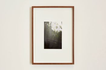 Untitled (Curtain at Prospect Cottage); 2018; archival pigment print on Hahnemuhle paper; 19 in. x 13 in. Kang Seung Lee