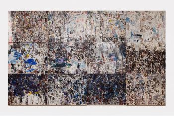 GREYHOUND II HARLEM; 2017; oil on canvas; 72.5 in. x 120 in. Andy Robert