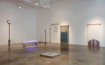 Installation view of The Courtyard; 2017; Kayne Griffin Corcoran; Los Angeles, CA Rosha Yaghmai