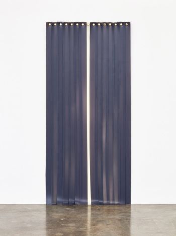 Night Walker; 2017; silicone, pigment; 87 in. x 45 in. x 1.5 in. Rosha Yaghmai