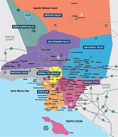 LA n Sync County Map