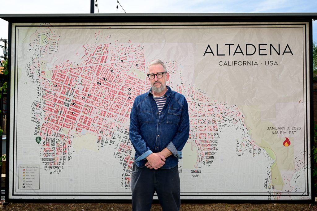 Fire Map Altadena